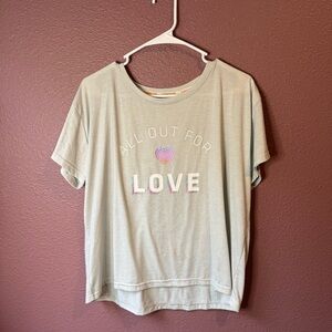 Orangetheory Light Gray T-Shirt Women’s Large